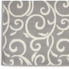 image:imageNourison Home Grafix Grey 6 x 9 Area Rug  Easy Clean Non Shedding Bed Room Living Room Dining Room Kitchen 6 x 9Grey