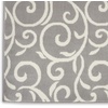 image:imageNourison Home Grafix Grey 6 x 9 Area Rug  Easy Clean Non Shedding Bed Room Living Room Dining Room Kitchen 6 x 9Grey