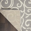 image:imageNourison Home Grafix Grey 6 x 9 Area Rug  Easy Clean Non Shedding Bed Room Living Room Dining Room Kitchen 6 x 9Grey