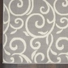 image:imageNourison Home Grafix Grey 6 x 9 Area Rug  Easy Clean Non Shedding Bed Room Living Room Dining Room Kitchen 6 x 9Grey