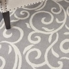 image:imageNourison Home Grafix Grey 6 x 9 Area Rug  Easy Clean Non Shedding Bed Room Living Room Dining Room Kitchen 6 x 9Grey