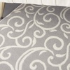 image:imageNourison Home Grafix Grey 6 x 9 Area Rug  Easy Clean Non Shedding Bed Room Living Room Dining Room Kitchen 6 x 9Grey