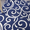 image:imageNourison Home Grafix Grey 6 x 9 Area Rug  Easy Clean Non Shedding Bed Room Living Room Dining Room Kitchen 6 x 9Navy