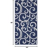 image:imageNourison Home Grafix Grey 6 x 9 Area Rug  Easy Clean Non Shedding Bed Room Living Room Dining Room Kitchen 6 x 9Navy