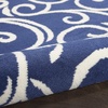 image:imageNourison Home Grafix Grey 6 x 9 Area Rug  Easy Clean Non Shedding Bed Room Living Room Dining Room Kitchen 6 x 9Navy