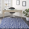image:imageNourison Home Grafix Grey 6 x 9 Area Rug  Easy Clean Non Shedding Bed Room Living Room Dining Room Kitchen 6 x 9Navy