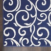 image:imageNourison Home Grafix Grey 6 x 9 Area Rug  Easy Clean Non Shedding Bed Room Living Room Dining Room Kitchen 6 x 9Navy