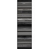 image:imageNourison Home Grafix Ivory Grey 23 x 76 Area Rug  Easy Clean Non Shedding Bed Room Living Room Dining Room Kitchen 8 RunnerBlack White