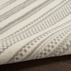 image:imageNourison Home Grafix Ivory Grey 23 x 76 Area Rug  Easy Clean Non Shedding Bed Room Living Room Dining Room Kitchen 8 RunnerIvory Grey