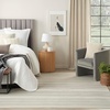 image:imageNourison Home Grafix Ivory Grey 23 x 76 Area Rug  Easy Clean Non Shedding Bed Room Living Room Dining Room Kitchen 8 RunnerIvory Grey