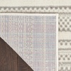 image:imageNourison Home Grafix Ivory Grey 23 x 76 Area Rug  Easy Clean Non Shedding Bed Room Living Room Dining Room Kitchen 8 RunnerIvory Grey