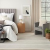 image:imageNourison Home Grafix Ivory Grey 23 x 76 Area Rug  Easy Clean Non Shedding Bed Room Living Room Dining Room Kitchen 8 RunnerIvory Grey