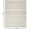 image:imageNourison Home Grafix Ivory Grey 23 x 76 Area Rug  Easy Clean Non Shedding Bed Room Living Room Dining Room Kitchen 8 RunnerIvory Grey