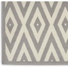 image:imageNourison Home Grafix Midcentury WhiteGrey 53 x 73 Area Rug Easy Cleaning Non Shedding Bed Room Living Room Dining Room Kitchen 5x7