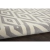 image:imageNourison Home Grafix Midcentury WhiteGrey 53 x 73 Area Rug Easy Cleaning Non Shedding Bed Room Living Room Dining Room Kitchen 5x7
