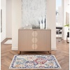 image:imageNourison Home Grafix Multicolor 3 x 5 Area Rug  Easy Clean Non Shedding Bed Room Living Room Dining Room Kitchen 3 x 5Blue Multicolor