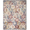 image:imageNourison Home Grafix Multicolor 3 x 5 Area Rug  Easy Clean Non Shedding Bed Room Living Room Dining Room Kitchen 3 x 5Blue Multicolor