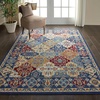 image:imageNourison Home Grafix Multicolor 3 x 5 Area Rug  Easy Clean Non Shedding Bed Room Living Room Dining Room Kitchen 3 x 5Multi Color