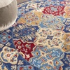 image:imageNourison Home Grafix Multicolor 3 x 5 Area Rug  Easy Clean Non Shedding Bed Room Living Room Dining Room Kitchen 3 x 5Multi Color