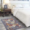 image:imageNourison Home Grafix Multicolor 3 x 5 Area Rug  Easy Clean Non Shedding Bed Room Living Room Dining Room Kitchen 3 x 5Multi Color