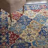 image:imageNourison Home Grafix Multicolor 3 x 5 Area Rug  Easy Clean Non Shedding Bed Room Living Room Dining Room Kitchen 3 x 5Multi Color