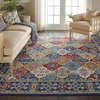 image:imageNourison Home Grafix Multicolor 3 x 5 Area Rug  Easy Clean Non Shedding Bed Room Living Room Dining Room Kitchen 3 x 5Multi Color