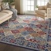 image:imageNourison Home Grafix Multicolor 3 x 5 Area Rug  Easy Clean Non Shedding Bed Room Living Room Dining Room Kitchen 3 x 5Multi Color