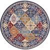 image:imageNourison Home Grafix Multicolor 3 x 5 Area Rug  Easy Clean Non Shedding Bed Room Living Room Dining Room Kitchen 3 x 5Multi Color