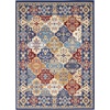 image:imageNourison Home Grafix Multicolor 3 x 5 Area Rug  Easy Clean Non Shedding Bed Room Living Room Dining Room Kitchen 3 x 5Multi Color