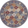 image:imageNourison Home Grafix Multicolor 3 x 5 Area Rug  Easy Clean Non Shedding Bed Room Living Room Dining Room Kitchen 3 x 5Multi Color