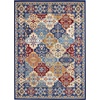 image:imageNourison Home Grafix Multicolor 3 x 5 Area Rug  Easy Clean Non Shedding Bed Room Living Room Dining Room Kitchen 3 x 5Multi Color