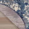 image:imageNourison Home Grafix Navy Blue 39 x 59 Area Rug  Easy Clean Non Shedding Bed Room Living Room Dining Room Kitchen 4 x 6Navy Blue