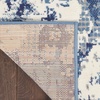 image:imageNourison Home Grafix Navy Blue 39 x 59 Area Rug  Easy Clean Non Shedding Bed Room Living Room Dining Room Kitchen 4 x 6Navy Blue