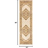 image:imageNourison Home Grafix Navy Gold 2 x 4 Area Rug  Easy Clean Non Shedding Bed Room Living Room Dining Room Kitchen 2 x 4Cream Multicolor
