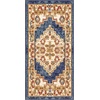image:imageNourison Home Grafix Navy Gold 2 x 4 Area Rug  Easy Clean Non Shedding Bed Room Living Room Dining Room Kitchen 2 x 4Navy Gold