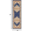 image:imageNourison Home Grafix Navy Gold 2 x 4 Area Rug  Easy Clean Non Shedding Bed Room Living Room Dining Room Kitchen 2 x 4Navy Gold