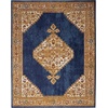 image:imageNourison Home Grafix Navy Gold 2 x 4 Area Rug  Easy Clean Non Shedding Bed Room Living Room Dining Room Kitchen 2 x 4Navy Gold