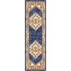 image:imageNourison Home Grafix Navy Gold 2 x 4 Area Rug  Easy Clean Non Shedding Bed Room Living Room Dining Room Kitchen 2 x 4Navy Gold