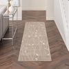 image:imageNourison Home Grafix Red 6 x 9 Area Rug Modern Botanical  Bed Room Living Room Dining Room Kitchen Easy Clean Non Shedding 6x9Beige