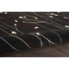 image:imageNourison Home Grafix Red 6 x 9 Area Rug Modern Botanical  Bed Room Living Room Dining Room Kitchen Easy Clean Non Shedding 6x9Black