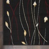 image:imageNourison Home Grafix Red 6 x 9 Area Rug Modern Botanical  Bed Room Living Room Dining Room Kitchen Easy Clean Non Shedding 6x9Black