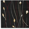 image:imageNourison Home Grafix Red 6 x 9 Area Rug Modern Botanical  Bed Room Living Room Dining Room Kitchen Easy Clean Non Shedding 6x9Black