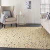 image:imageNourison Home Grafix Red 6 x 9 Area Rug Modern Botanical  Bed Room Living Room Dining Room Kitchen Easy Clean Non Shedding 6x9Cream