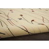 image:imageNourison Home Grafix Red 6 x 9 Area Rug Modern Botanical  Bed Room Living Room Dining Room Kitchen Easy Clean Non Shedding 6x9Cream
