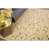 image:imageNourison Home Grafix Red 6 x 9 Area Rug Modern Botanical  Bed Room Living Room Dining Room Kitchen Easy Clean Non Shedding 6x9Cream
