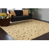 image:imageNourison Home Grafix Red 6 x 9 Area Rug Modern Botanical  Bed Room Living Room Dining Room Kitchen Easy Clean Non Shedding 6x9Cream