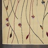 image:imageNourison Home Grafix Red 6 x 9 Area Rug Modern Botanical  Bed Room Living Room Dining Room Kitchen Easy Clean Non Shedding 6x9Cream