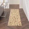 image:imageNourison Home Grafix Red 6 x 9 Area Rug Modern Botanical  Bed Room Living Room Dining Room Kitchen Easy Clean Non Shedding 6x9Cream