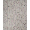 image:imageNourison Home Grafix Red 6 x 9 Area Rug Modern Botanical  Bed Room Living Room Dining Room Kitchen Easy Clean Non Shedding 6x9Grey