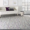 image:imageNourison Home Grafix Red 6 x 9 Area Rug Modern Botanical  Bed Room Living Room Dining Room Kitchen Easy Clean Non Shedding 6x9Grey